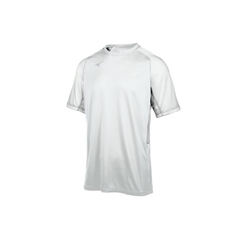 Panske Dresy Mizuno Aerolite Crew Baseball Biele Vypredaj POXS83720